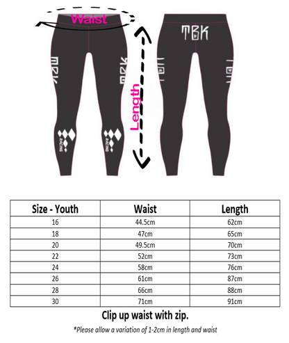 TBK Pink Race Pant Junior Fit